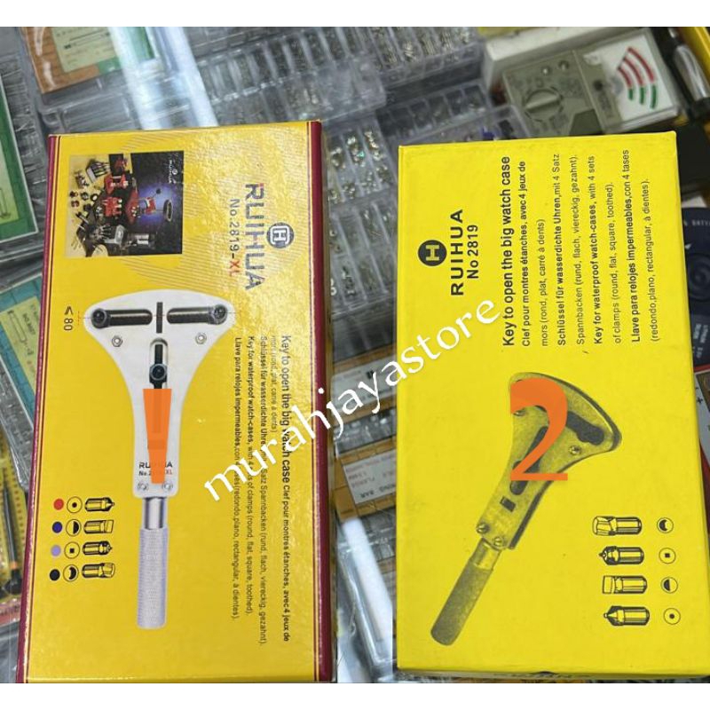 Alat servis jam tangan Drat pembuka tutup belakang open case watch reparasi servis tools