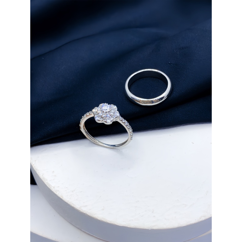 cincin nikah emas dan palladium cincin tunangan cincin kawin