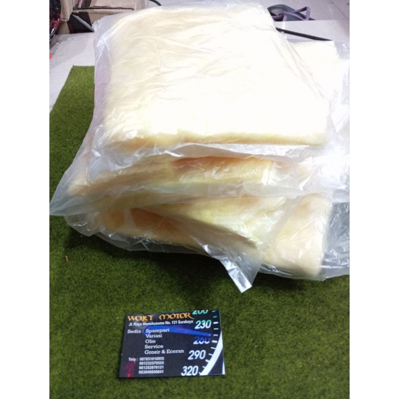 Glasswool Gasbul Knalpot Gasbul Kuning