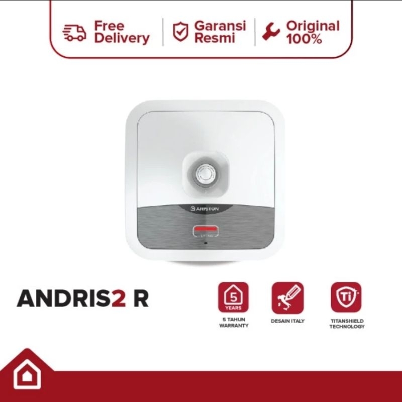 ARISTON WATER HEATER PEMANAS AIR KAMAR MANDI 15L 350W AN2 15R