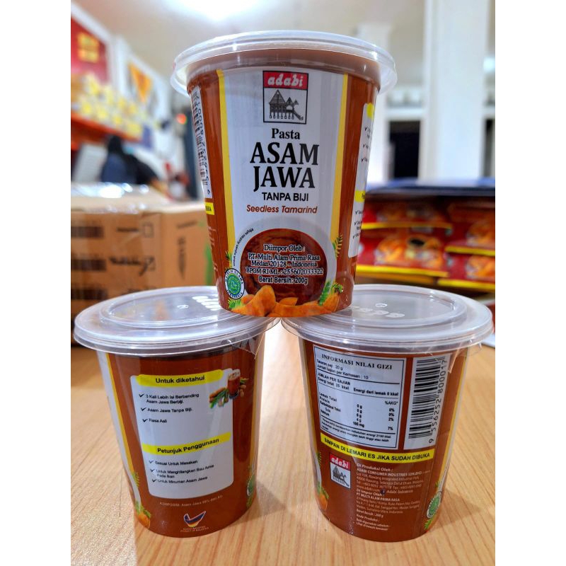 

Pasta Asam Jawa Praktis Tanpa Biji Isi Banyak 200Gram