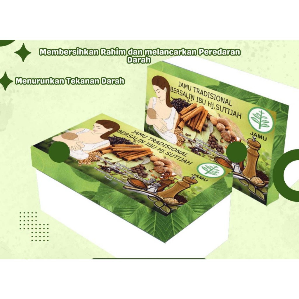 Jamu habis melahirkan,bersalin lengkap 40 hari