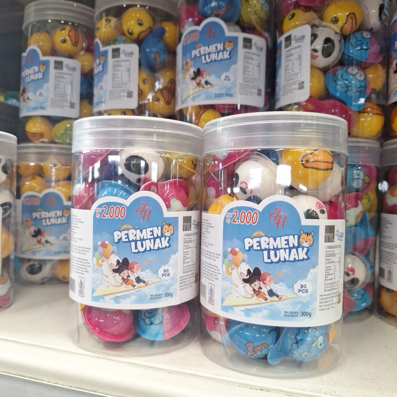 

JH permen Lunak 300gram (30pcs)
