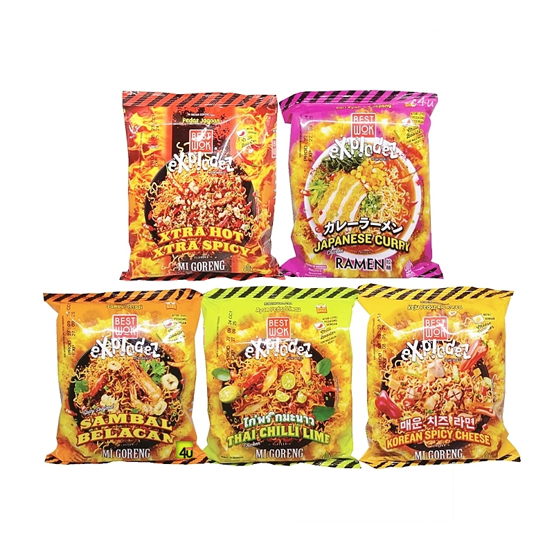 

Best Wok EXPLODEZ - Spicy Instant Noodles - 1 bks