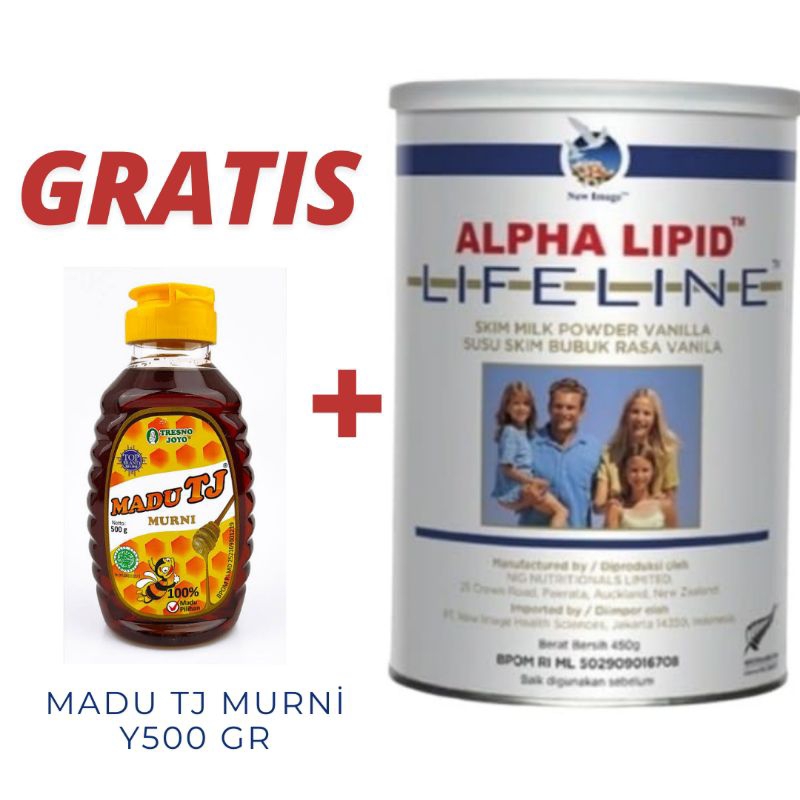 

Susu Lifeline Alpha Lipid Colostrum Syaraf Kejepit 450g(Gratis Ongkir)