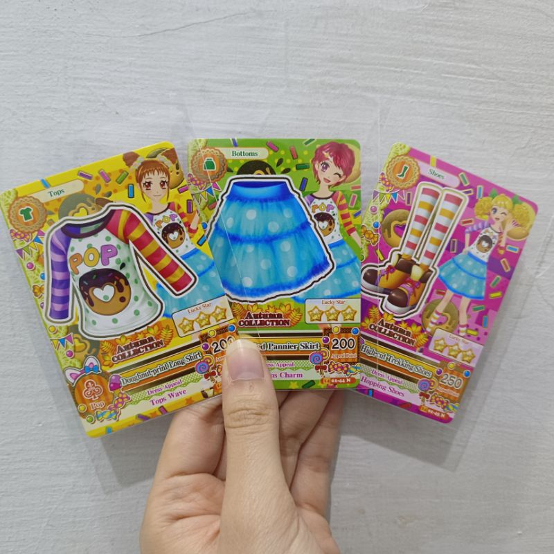 [ORIGINAL NEW] Aikatsu Cute Cool Sexy Pop Autumn Collection set fashion arcade game Angely Sugar Ich
