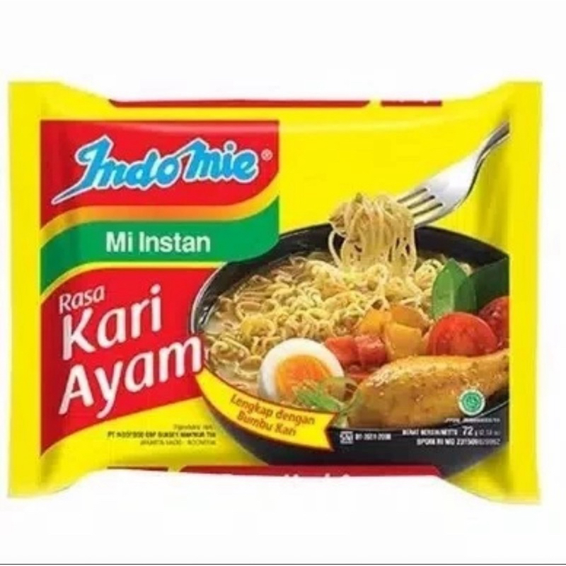 

INDOMIE KARI AYAM INSTAN