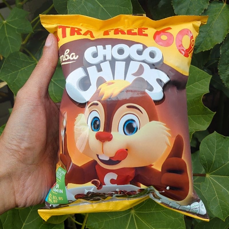 

SIMBA CEREAL CHOCO CHIPS Chocolaye 50g + 30g Extra 60%