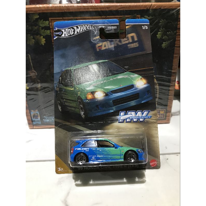 Hot Wheels Civic Falken