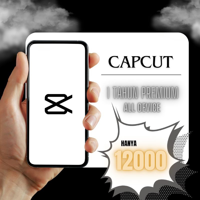 CAPCUT PRO 1 TAHUN FULL GARANSI