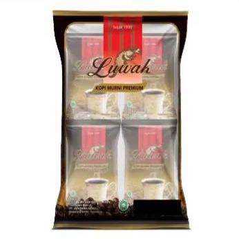 

Luwak Kopi Murni Premium Instan 10 + 5 x 6.5 g