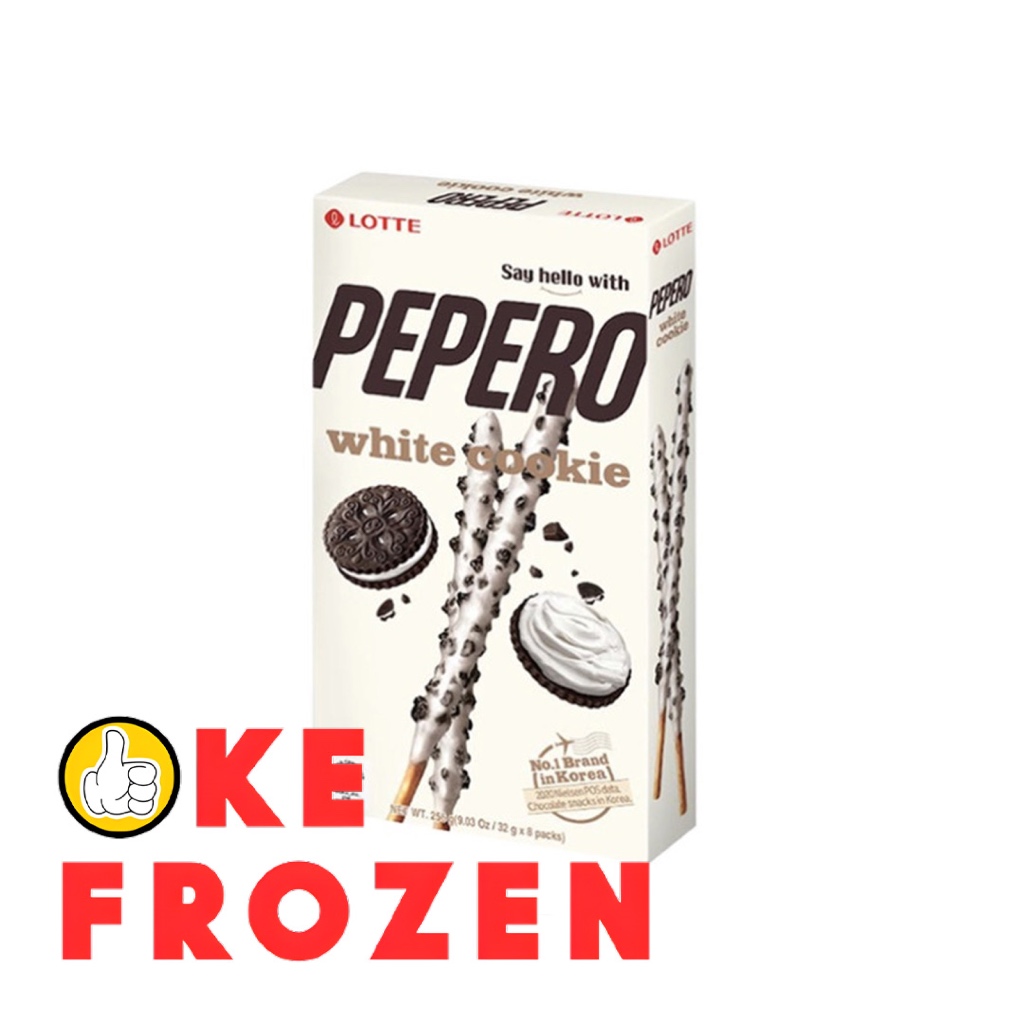 

PEPERO WHITE COOKIES 32GR/LOTTE PEPERO SNACK