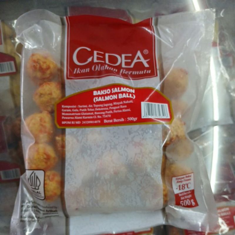 

CEDEA BAKSO SALMON SALMON BALL