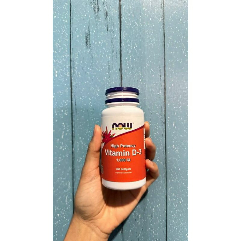 NOW Vitamin D3 1000iu
