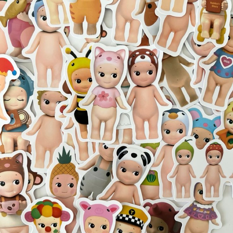 

50 PCS Stiker Sony Angel free 7 random stiker laptop anti luntur
