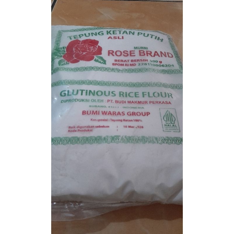 

ROSE BRAND Tepung Ketan putih 500g