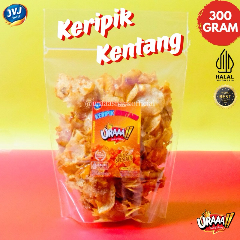 

KERIPIK KENTANG URAAA!! RASA BALADO SPESIAL