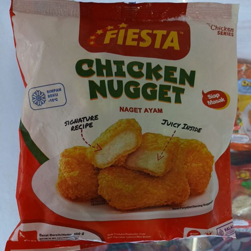 

FIESTA CHICKEN NUGET 500 GRAM