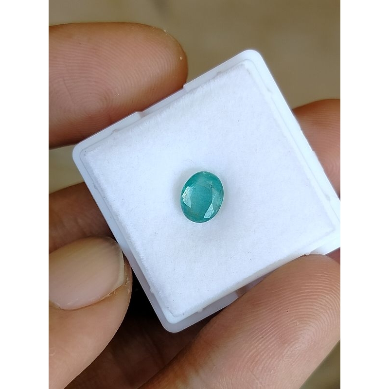 Natural Emerald Beryl Zamrud Memo CGL