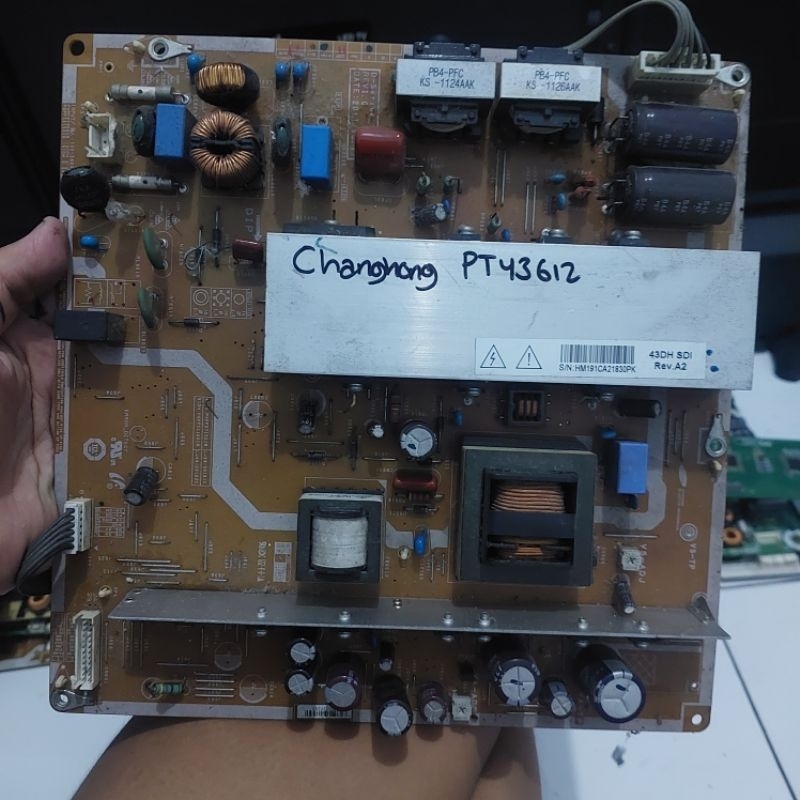 PSU - POWER SUPPLY TV PLASMA CHANGHONG PT43612