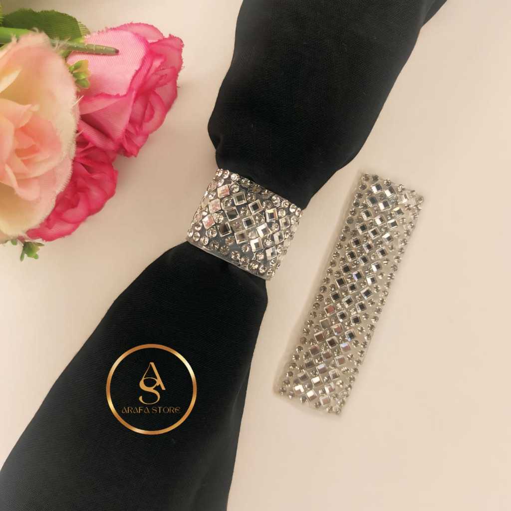 KOLONG HIJAB LENTUR PERMATA MEWAH RING HIJAB TERBARU BISA BUKA TUTUP MEWAH ELEGAN