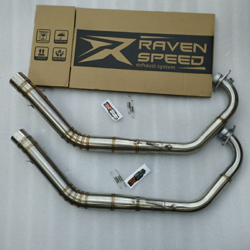pipa leher knalpot racing satria Fu karbu satria Fu fi road race inlet 50mm