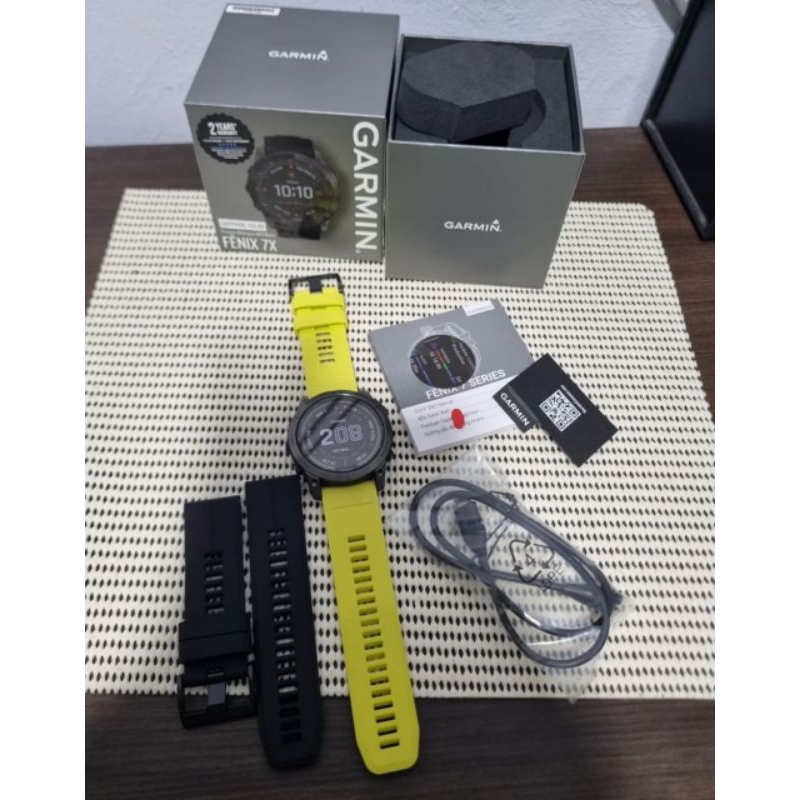 GARMIN FENIX 7X SAPPHIRE SOLAR