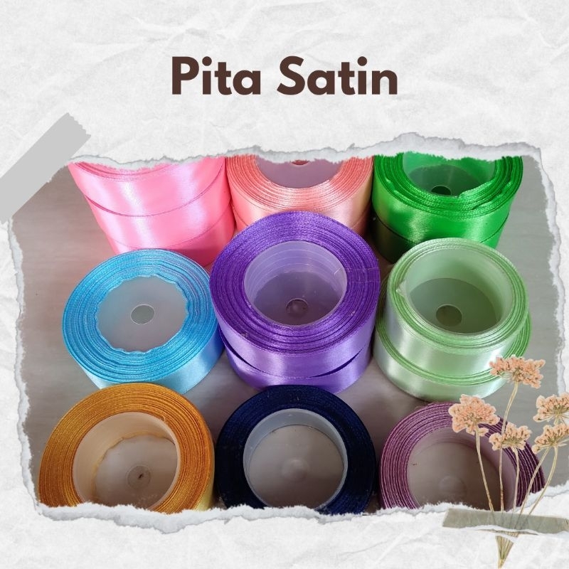 

(Raniqis Store) 1 mtr Pita Satin 2 inch