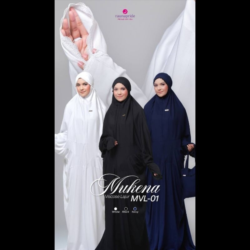 Mukena viscose lajur MVL-01 Raunapride