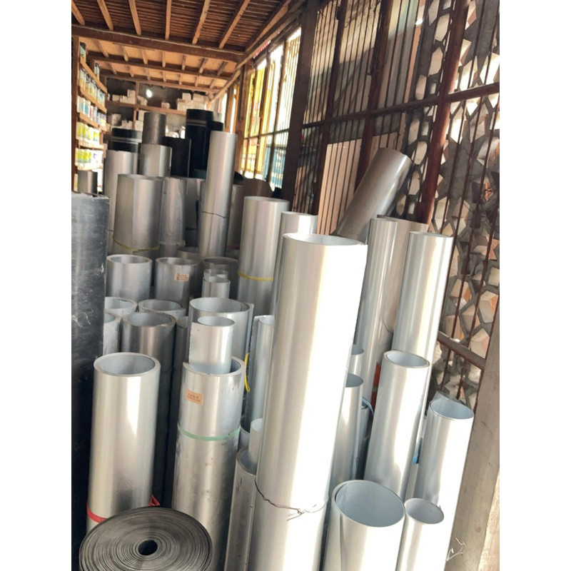 SENG TALANG GALVALUM TALANG AIR ATAP SENG PLAT 0.25 TINGGI 120CM / 1.2 METER HARGA PER 1 METER