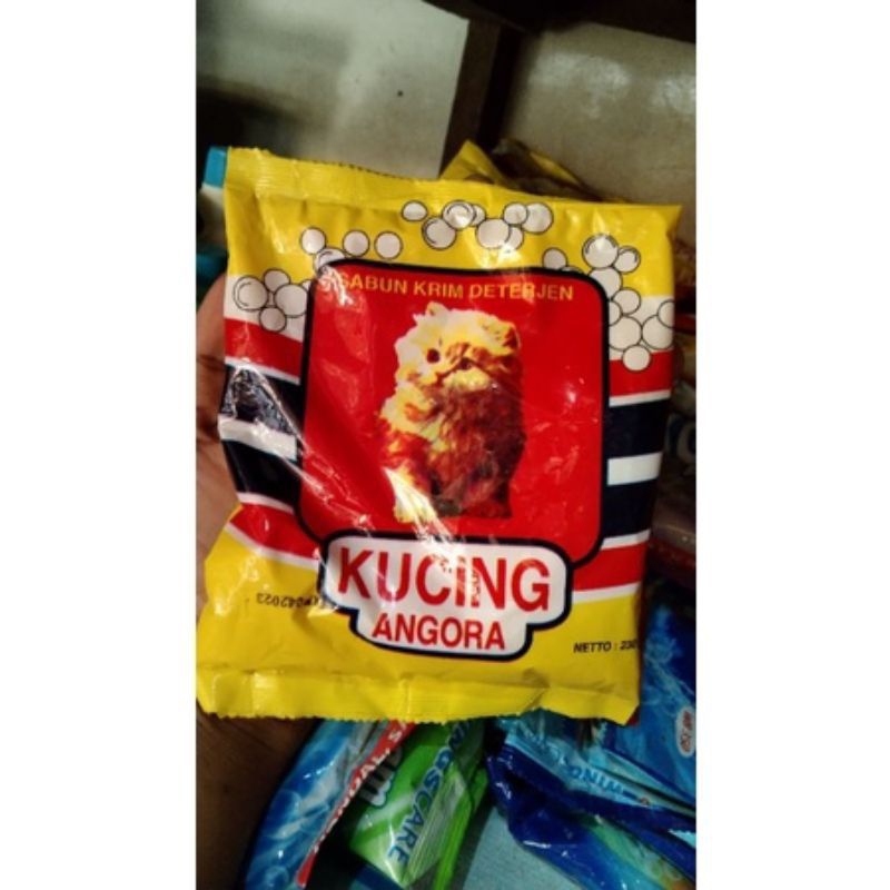 Sabun Krim Deterjen Cap Kucing anggora / Sabun Cap kucing anggora