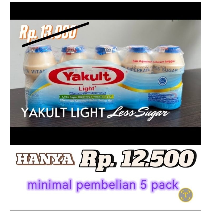 

Yakult Less Sugar