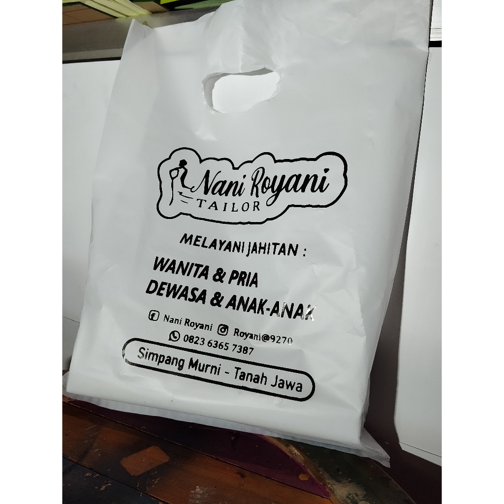 

Sablon Plastik Murah Plastik Packing Olshop Plastik Plong 30x40 Free Design