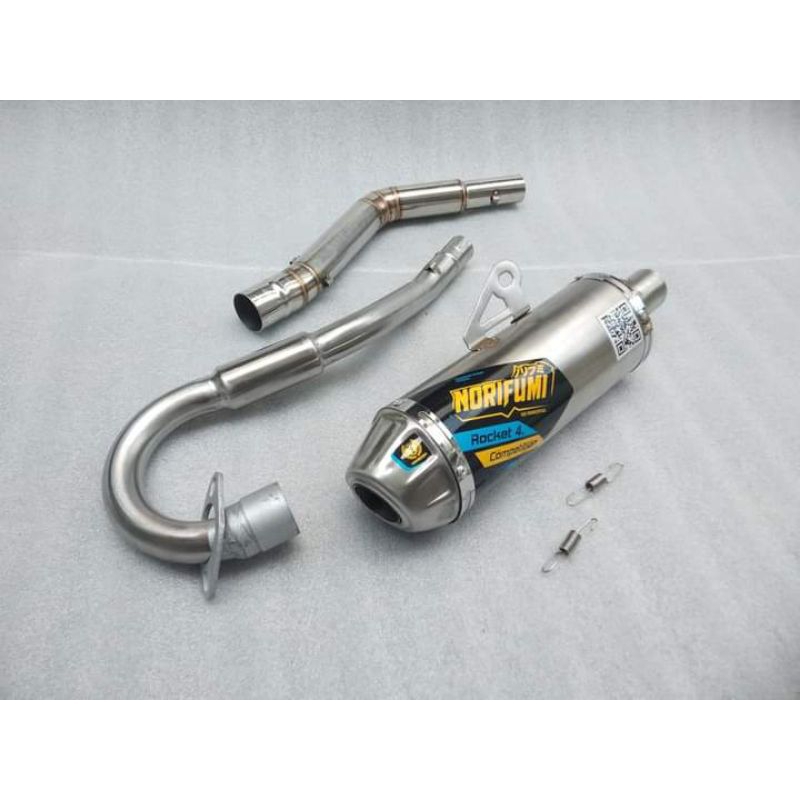 knalpot KLX 150,crf 150l fmf fullset