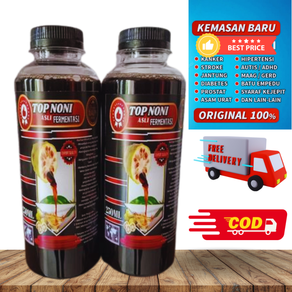 

Sari Buah Mengkudu TOP Noni 250ml Solusi Terapi Kesehatan Berbagai Macam Penyakit