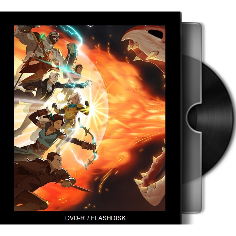 DVDR The Legend Of Vox Machina Complete Eps. Baca Deskripsi