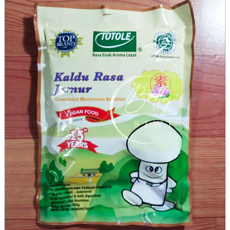 

TOTOLE Kaldu rasa jamur Mokoceng 200gr, 400gr
