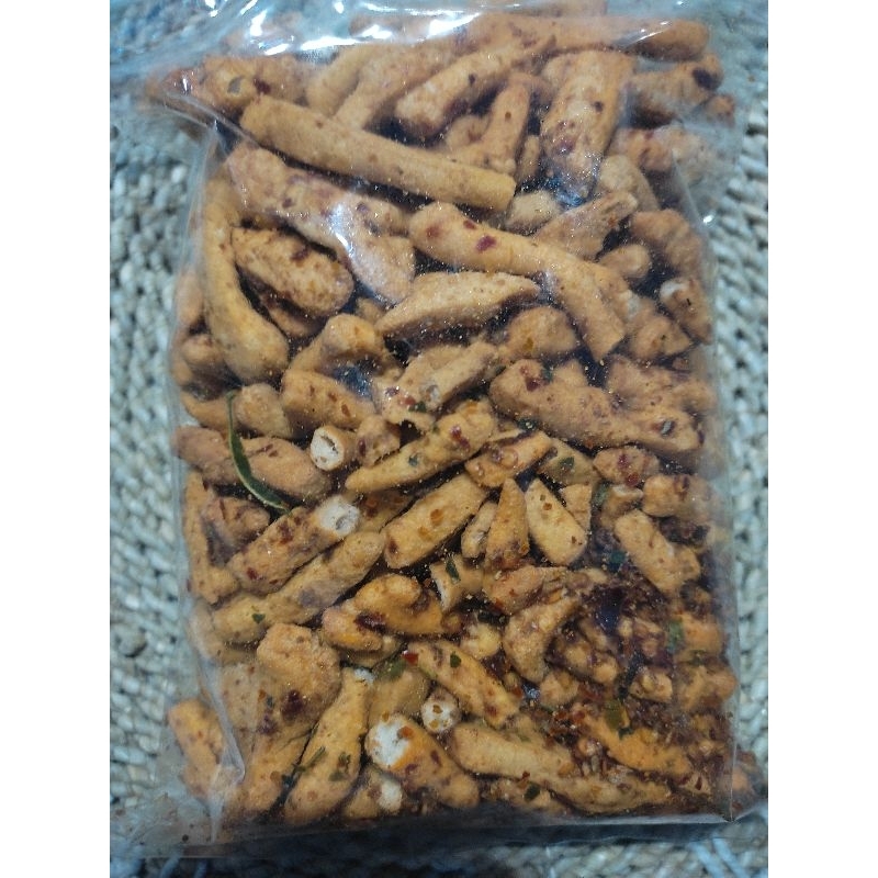 

Basreng pedas daun jeruk Stik kemasan 250 Gram