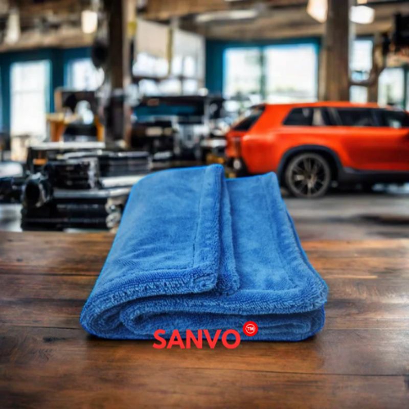 Kain Lap Microfiber TWISTED PILE 1200GSM / Microfiber Drying Towel 1200 GSM 2 SIDE