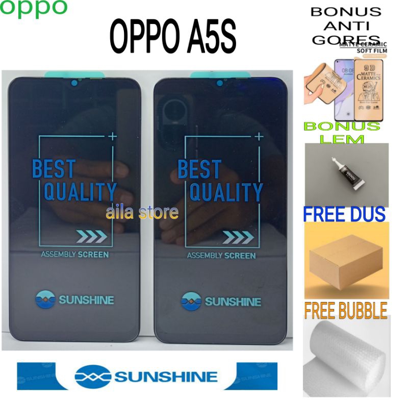 LCD OPPO A5S ORIGINAL SUNSHINE FULL SET