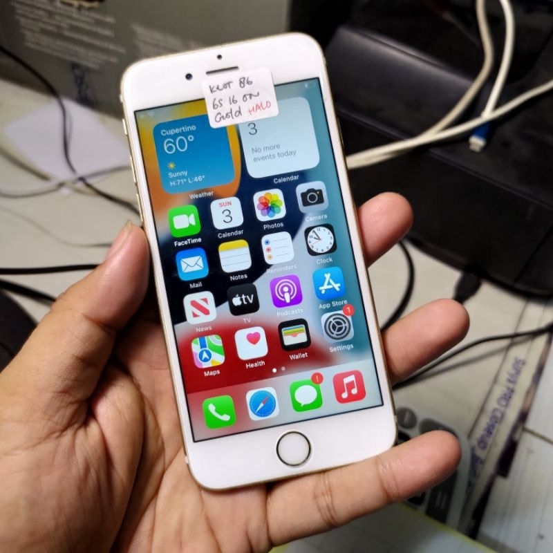 (86) IPHONE 6S 16GB BYPASS WIFI GOLD
