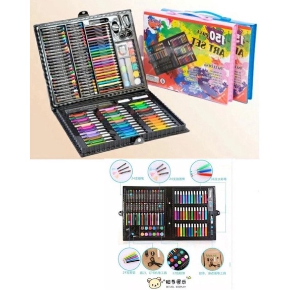 

Kejar Irit Art Crayon Set Mewarnai 15pcs