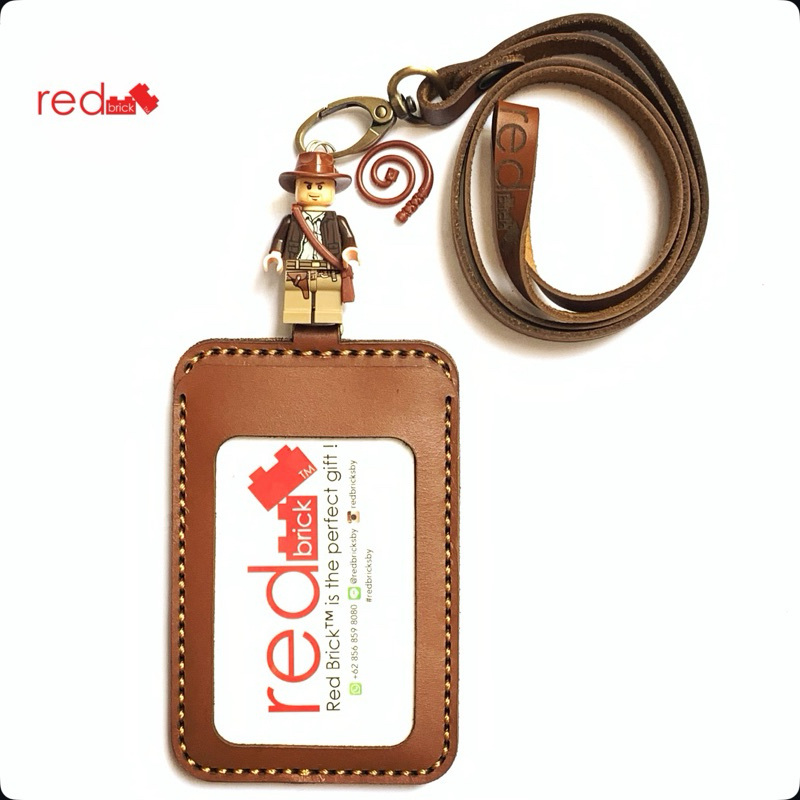 

LEGO Indianan Jones Name Tag Genuine Leather