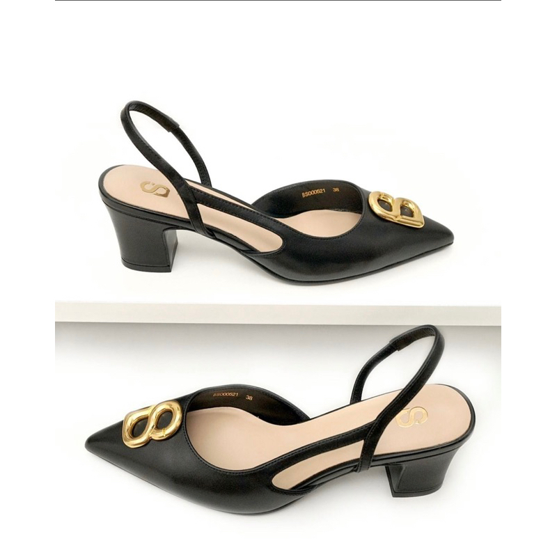 BUTTONSCARVES Kylie Mid Heels - Black