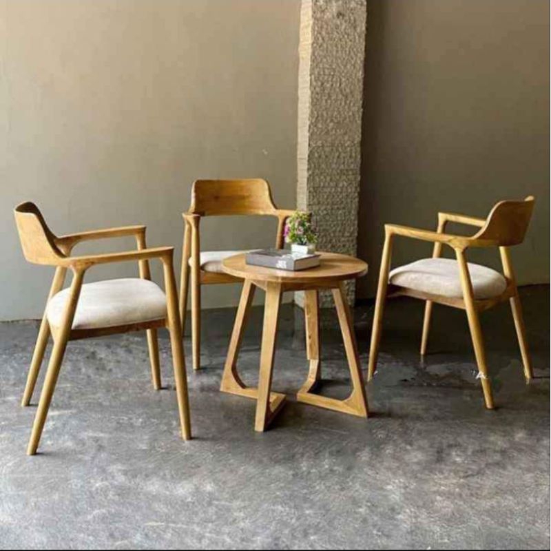 Kursi Teras minimalis kayu jati, kursi Santai Minimalis Kayu Jati