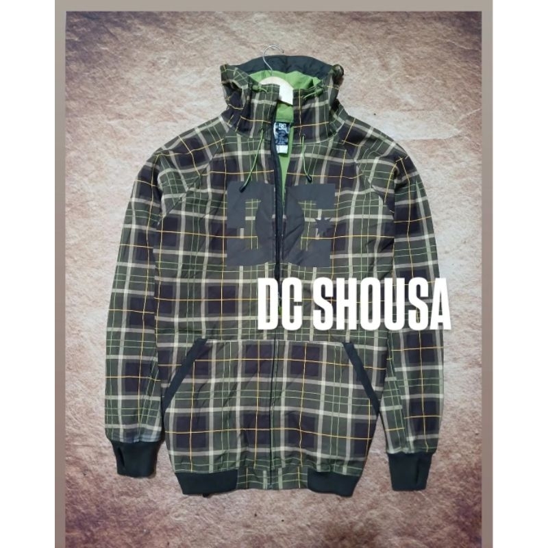 jaket  outdoor DC SHOUSA big logo recomend bekas/second/preloved