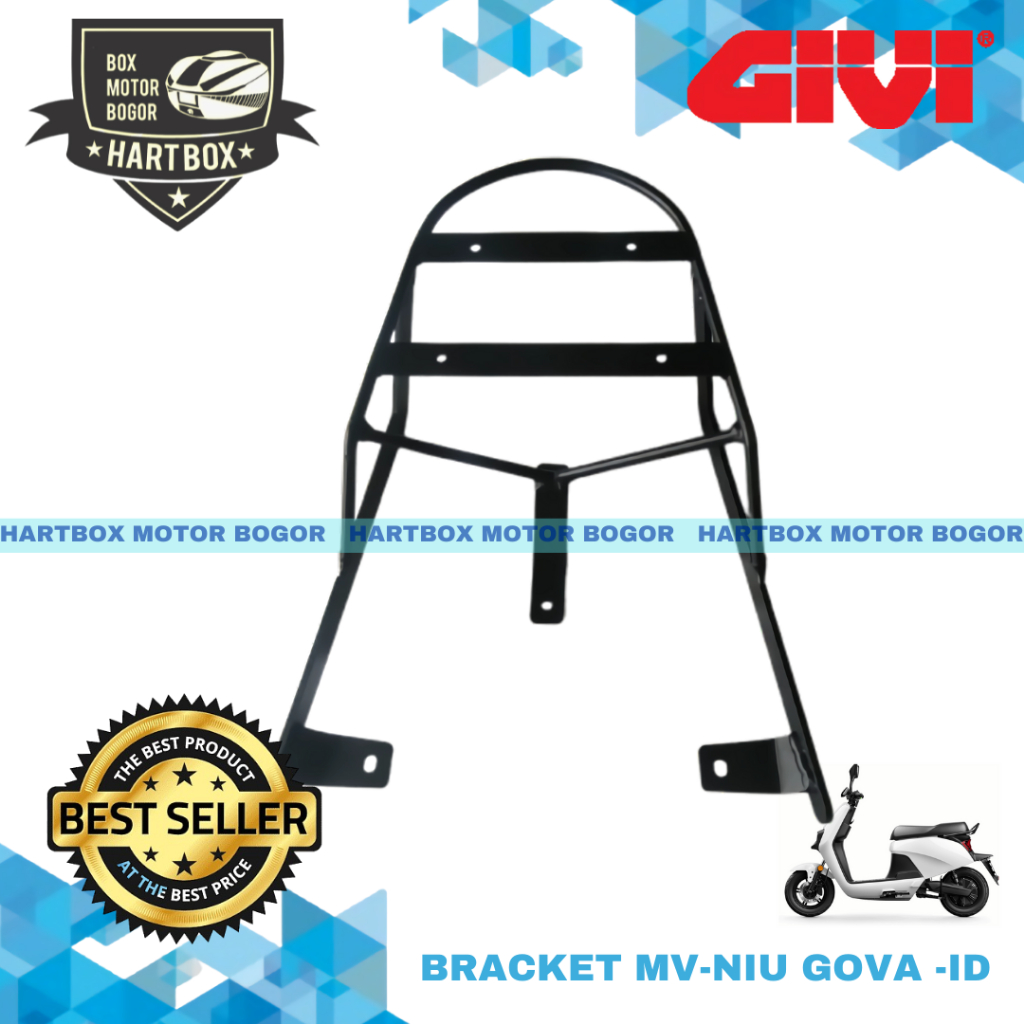 cket Box GIVI SR Special Rack MV-NIU GOVA -ID CKET KHUSUS NIU GOVA HartBox handle
