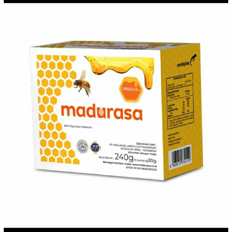 

Madurasa original isi 12 saset @20g