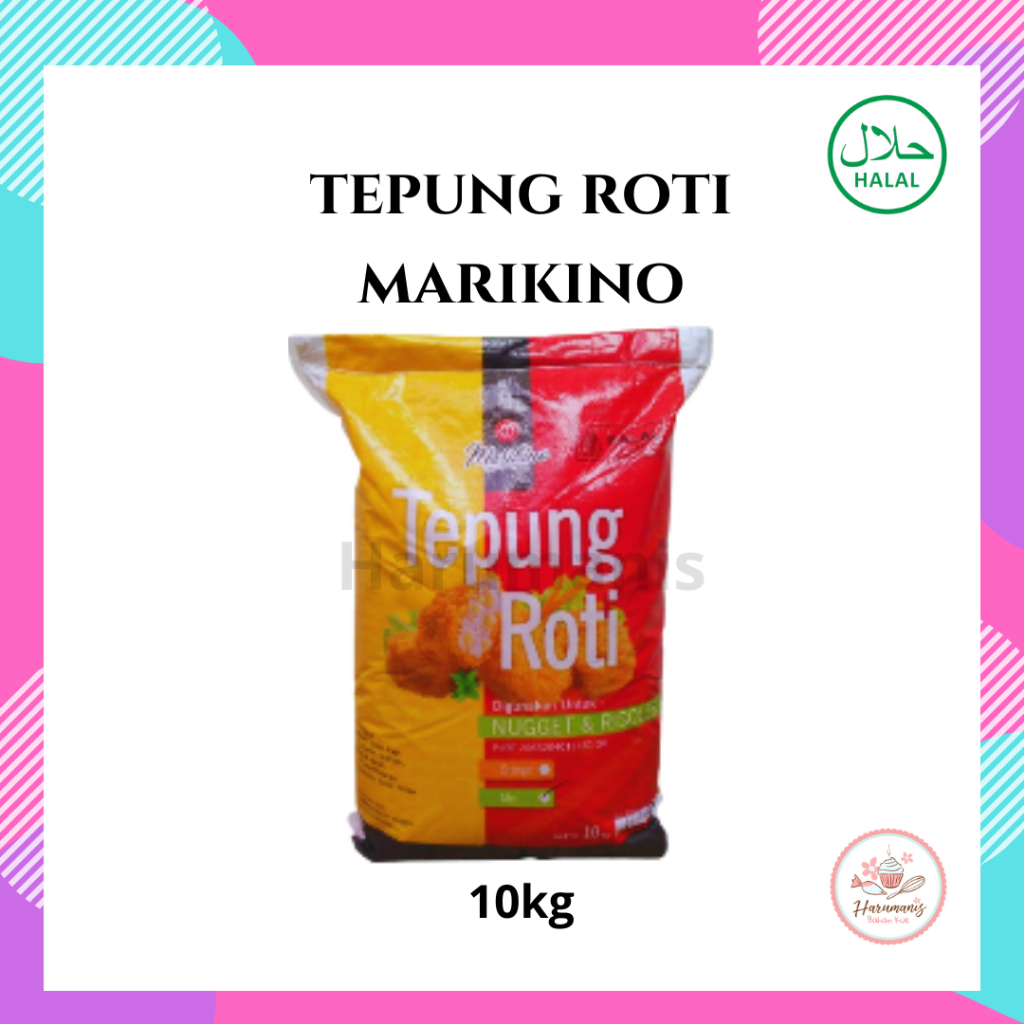 

Tepung Roti Bread Crumbs Mix Marikino 10kg