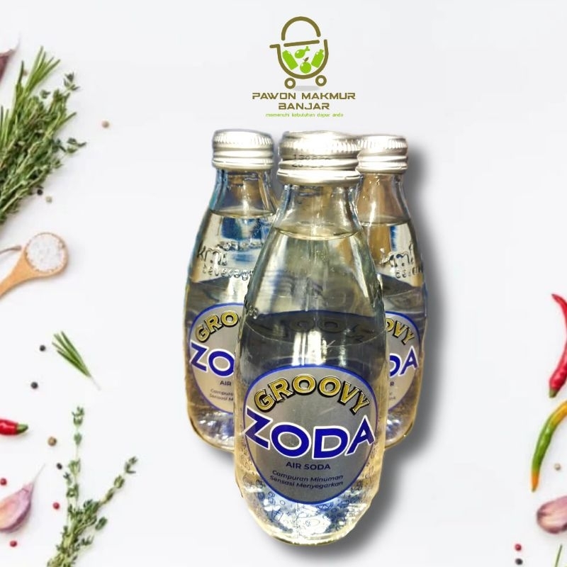 

GROOVY ZODA / AIR SODA KEMASAN BOTOL KACA 250 ML